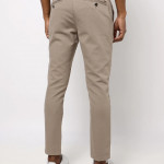 Slim Fit Trousers with Insert Pockets